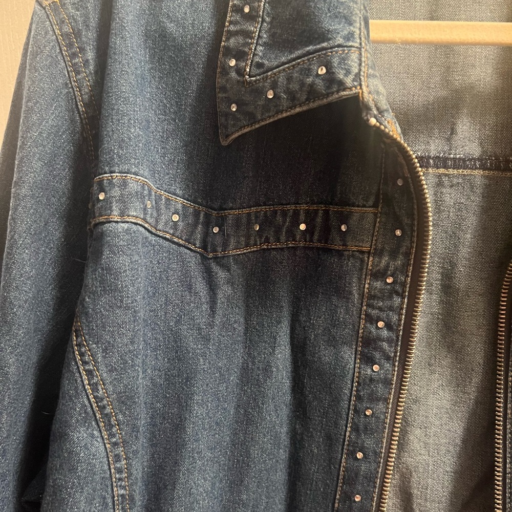 Jean Jacket With - image 7